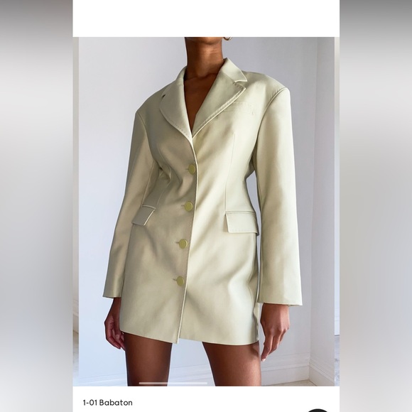 1-01 Babaton Blazer Dress NEW - Picture 2 of 13